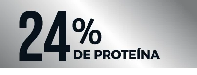 24% Proteína