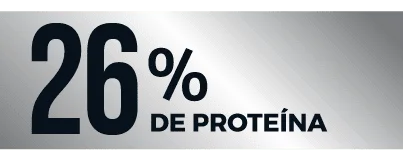 26% Proteína